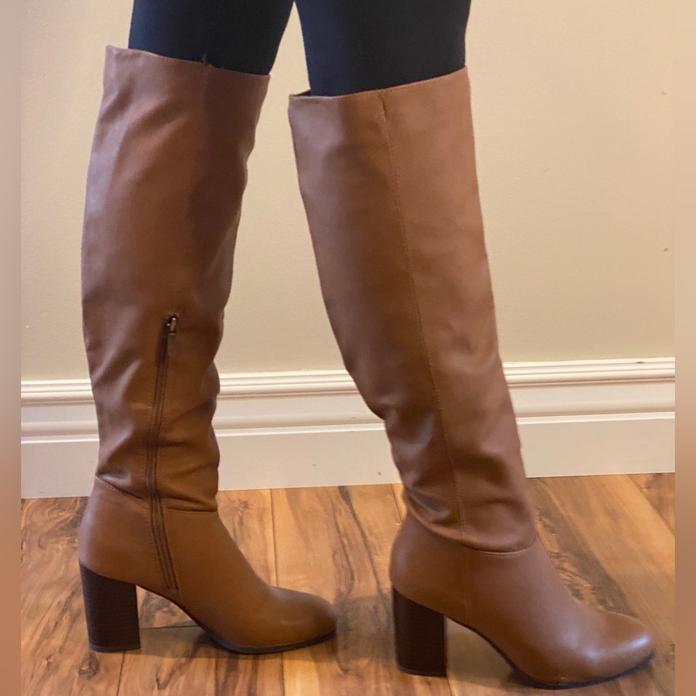 Brown Circus Knee High Boot by Sam Edelman